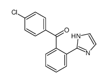 4'-Chloro-2-(2H-imidazol-2-yl)benzophenone结构式
