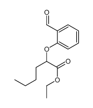 ethyl 2-(2-formylphenoxy)hexanoate结构式