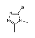 3-bromo-4,5-dimethyl-1,2,4-triazole结构式