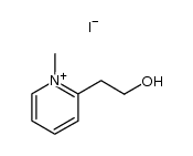 2-(2-hydroxyethyl)-1-methylpyridinium iodide Structure