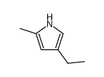 4-Ethyl-2-methyl-1H-pyrrole Structure