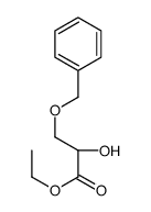 ethyl (2R)-2-hydroxy-3-phenylmethoxypropanoate结构式