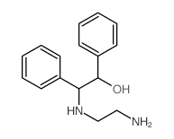 2-(2-aminoethylamino)-1,2-diphenyl-ethanol structure