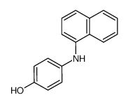 p-hydroxyphenyl-α-naphthylamine Structure