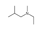 N-ethyl-N,2-dimethylpropan-1-amine Structure