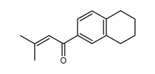 3-methyl-1-(5,6,7,8-tetrahydro-[2]naphthyl)-but-2-en-1-one Structure