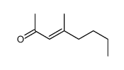 4-methyloct-3-en-2-one结构式