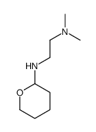 N',N'-dimethyl-N-(oxan-2-yl)ethane-1,2-diamine结构式