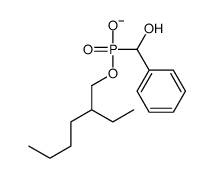 2-ethylhexoxy-[hydroxy(phenyl)methyl]phosphinate Structure