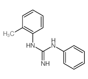 2-(2-methylphenyl)-1-phenyl-guanidine结构式