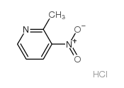 2-甲基-3-硝基吡啶盐酸盐结构式