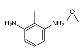 2-methylbenzene-1,3-diamine,oxirane结构式