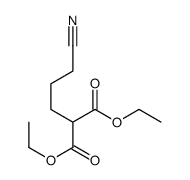 2-(3-氰基丙基)丙二酸二乙酯结构式