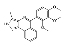 3-methyl-5-(2,3,4-trimethoxyphenyl)-2H-pyrazolo[4,3-c]isoquinoline Structure