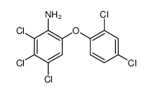 2,3,4-trichloro-6-(2,4-dichlorophenoxy)aniline结构式