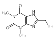 1H-Purine-2,6-dione,3,9-dihydro-8-(mercaptomethyl)-1,3-dimethyl- picture