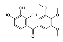 (2,3,4-trihydroxyphenyl)-(3,4,5-trimethoxyphenyl)methanone结构式