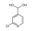 (2-chloropyridin-4-yl)methanediol Structure