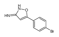 5-(4-BROMOPHENYL)ISOXAZOL-3-AMINE structure