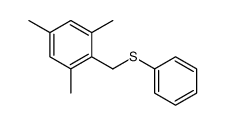 1,3,5-trimethyl-2-(phenylsulfanylmethyl)benzene结构式