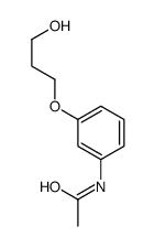 N-[3-(3-hydroxypropoxy)phenyl]acetamide Structure