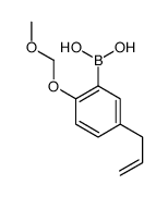 [2-(methoxymethoxy)-5-prop-2-enylphenyl]boronic acid Structure