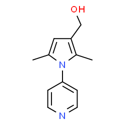 1H-PYRROLE-3-METHANOL, 2,5-DIMETHYL-1-(4-PYRIDINYL)- structure