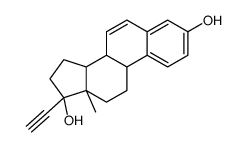 (8R,9S,13S,14S,17R)-17-ethynyl-13-methyl-9,11,12,14,15,16-hexahydro-8H-cyclopenta[a]phenanthrene-3,17-diol Structure