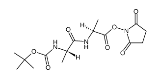 Boc-L-Ala-L-Ala-OSu Structure