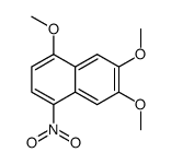 1,6,7-trimethoxy-4-nitro-naphthalene Structure