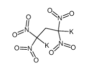 1,1,3,3-tetranitropropane dipotassium salt Structure