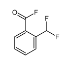 Benzoyl fluoride, 2-(difluoromethyl)- (9CI)结构式