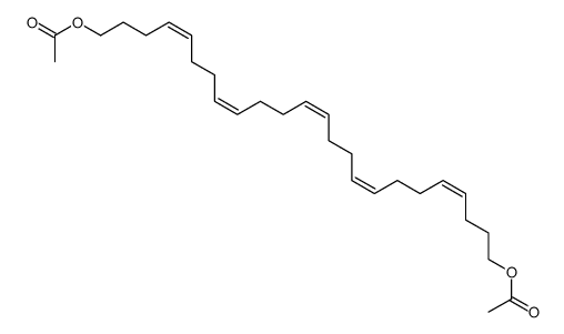 4Z,8Z,12Z,16Z,20Z-tetracosapentaene-1,24-diol acetate Structure