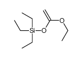 1-ethoxyethenoxy(triethyl)silane Structure