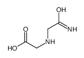 N-(2-Amino-2-oxoethyl)glycine Structure
