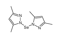 1-(3,5-dimethylpyrazol-1-yl)selanyl-3,5-dimethylpyrazole结构式