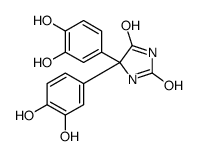 5,5-bis(3,4-dihydroxyphenyl)imidazolidine-2,4-dione Structure