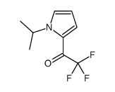 Ethanone, 2,2,2-trifluoro-1-[1-(1-methylethyl)-1H-pyrrol-2-yl]- (9CI) structure