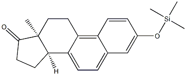 (14β)-3-[(Trimethylsilyl)oxy]estra-1,3,5,7,9-penten-17-one结构式