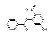 5-hydroxy-2-nitrophenyl benzoate结构式