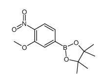 2-(3-methoxy-4-nitrophenyl)-4,4,5,5-tetramethyl-1,3,2-dioxaborolane picture