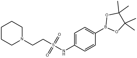4-(哌啶-1-基乙磺酰氨基)苯硼酸频哪醇酯图片