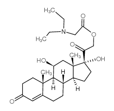 hydrocortamate structure