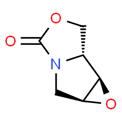 2H,4H-Oxireno[3,4]pyrrolo[1,2-c]oxazol-4-one,tetrahydro-,(1aS,6aR,6bR)-结构式
