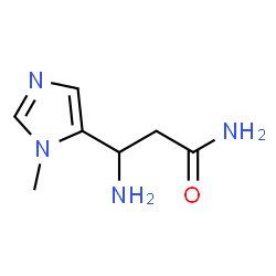 1H-Imidazole-5-propanamide,beta-amino-1-methyl-(9CI) Structure