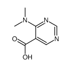 5-Pyrimidinecarboxylicacid,4-(dimethylamino)-(9CI) structure