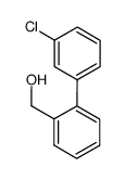 2-(3-chlorophenyl)benzyl alcohol结构式