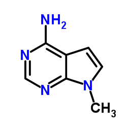 7-Methyl-7H-pyrrolo[2,3-d]pyrimidin-4-amine structure