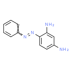 4-(phenylazo)benzene-1,3-diamine acetate结构式