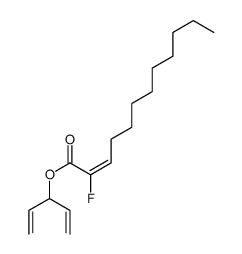 penta-1,4-dien-3-yl 2-fluorododec-2-enoate Structure